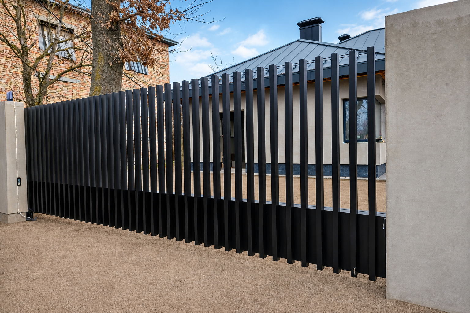 Палісадна система PALISAD BonaFence ракурс 9